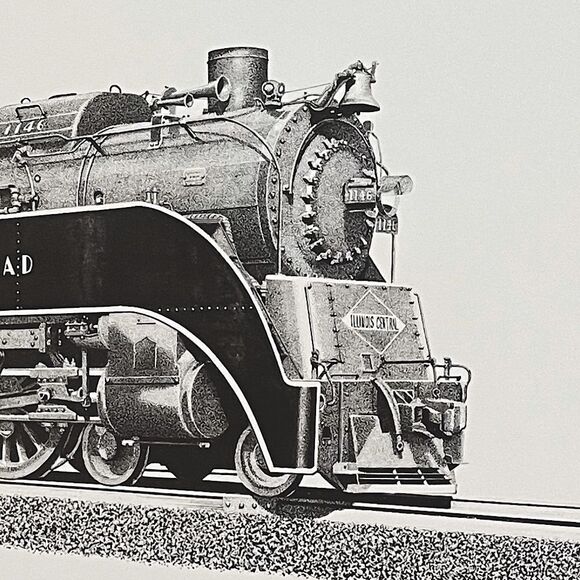 Illinois Central Railroad 1146 Train Prints - Picture 4 of 6